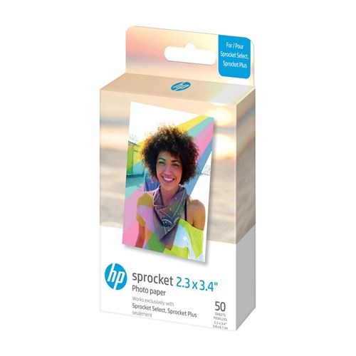 Papier photo HP pour Sprocket Plus et eclipse 5,8 X