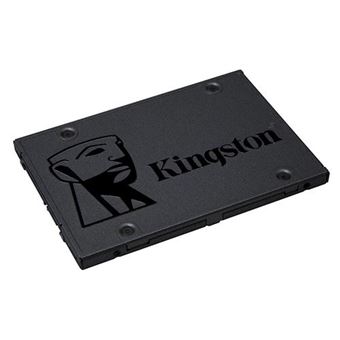 Disque SSD Interne Kingston A400 Series SATA 2.5" Rev 3.0 480 Go