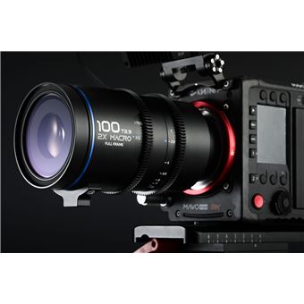 Objectif hybride vidéo Laowa 100mm T2.9 Macro 2x APO Ciné pour Sony FE Noir