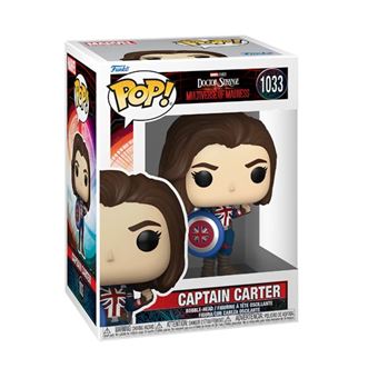 Figurine Funko Pop Marvel Doctor Strange in the Multiverse of Madness Captain Carter