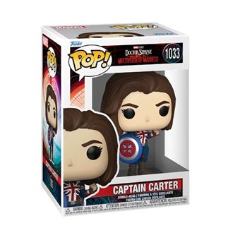 Figurine Funko Pop Marvel Doctor Strange in the Multiverse of Madness Captain Carter - 1