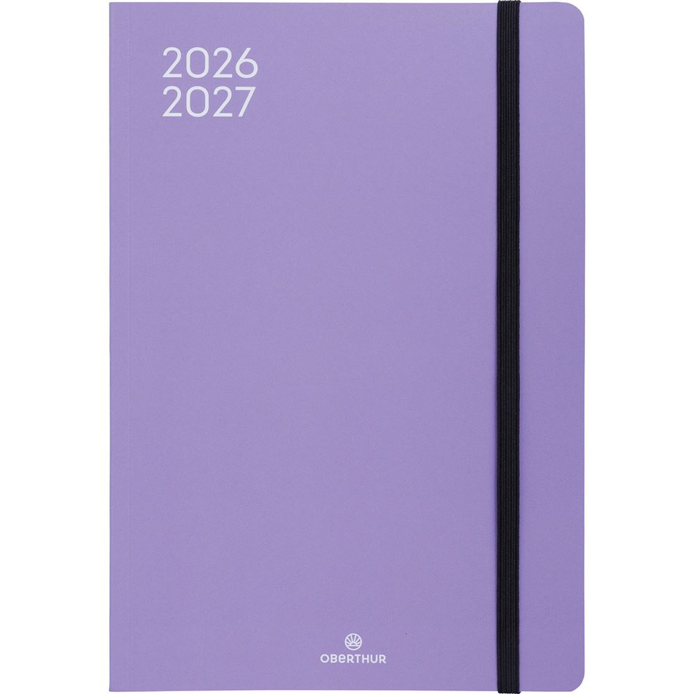 Oberthur Agenda Semainier Rentrée 2025-2026 Boréal Vert 16x24 Cm - Septembre à Septembre