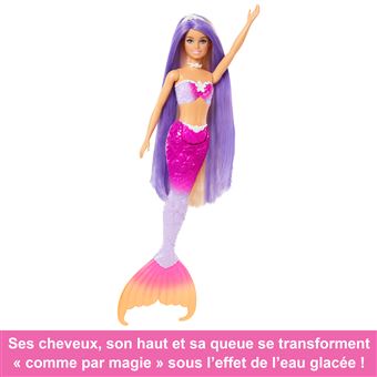 Poupee Barbie Sirene Malibu Poupee Achat prix fnac