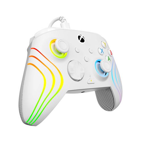 Manette filaire Turtle Beach Afterglow Wave Blanc pour Xbox Series XS Xbox One et Windows