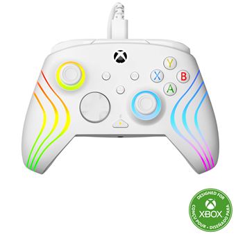 Manette filaire Turtle Beach Afterglow Wave Blanc pour Xbox Series XS Xbox One et Windows