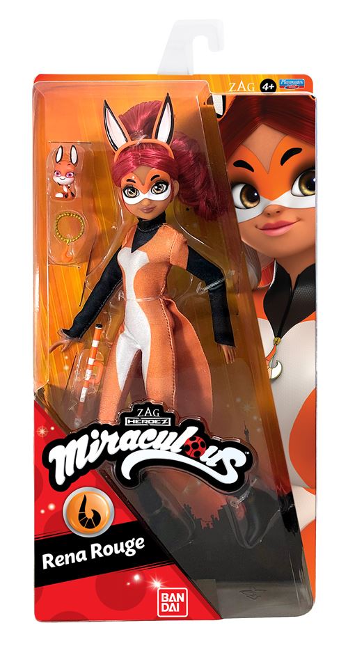 Poupée Miraculous Ladybug Alya Rena Rouge 26 cm