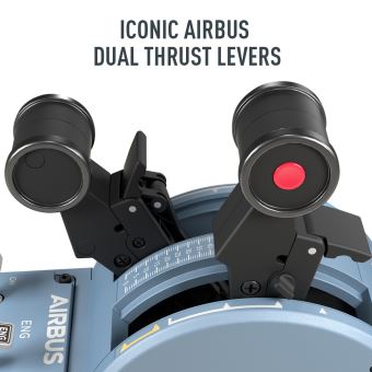 Thrustmaster Civil Aviation (TCA) Officer Pack Airbus Edition - Joystick et accélérateur - filaire - pour PC