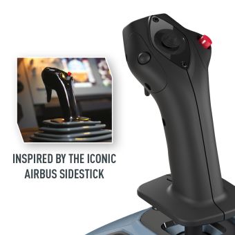 Thrustmaster Civil Aviation (TCA) Officer Pack Airbus Edition - Joystick et accélérateur - filaire - pour PC