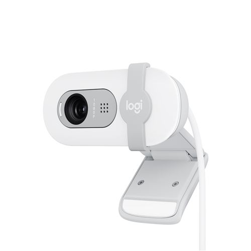 Logitech Blanc Webcam Brio 100 Full Hd