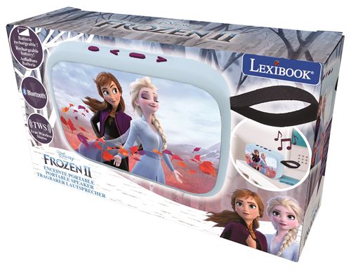 Enceinte Lexibook Portable Bluetooth avec micro, USB, SD, TWS, design Frozen - Image 4