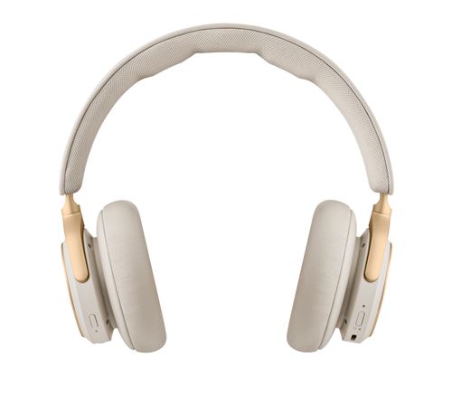 Casque arceau sans fil Bang & Olufsen Beoplay HX Bluetooth avec réduction de bruit Beige et Or