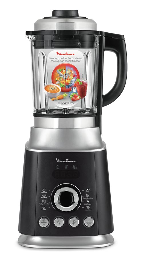 Blender Chauffant Moulinex Lm962B10R Reconditionné 1300 W Noir Argent