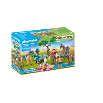 Playmobil Country 71239 Cavaliers et chevaux pique-nique