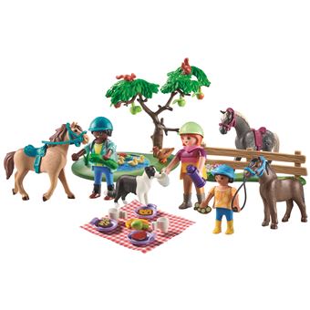 Playmobil Country 71239 Cavaliers et chevaux pique-nique