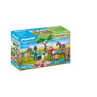 71237 - Playmobil Country - Van avec chevaux Playmobil : King