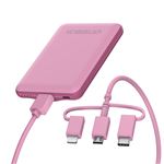 Kit de chargement Batterie externe + Câble Mfi 2.0 1m OtterBox Rose