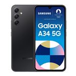 Smartphone Samsung Galaxy A34 6,6" 5G Nano SIM 128 Go Noir