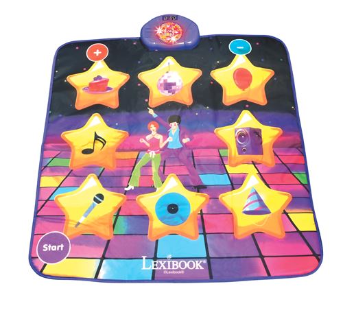 Tapis de danse electronique, Bluetooth et lumineux avec 6 modes de jeu