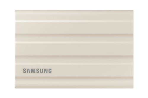 Disque SSD Externe Samsung Portable T7 Shield Mu-Pe1T0K/Eu Usb Type C 1 To Beige