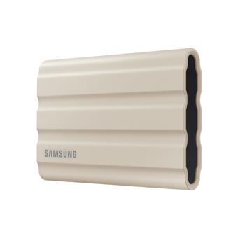 Disque SSD Externe Samsung Portable T7 Shield MU-PE1T0K/EU USB Type C 1 To Beige