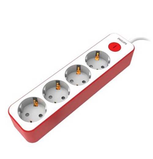 Philips Rouge Prises, Multiprises Et Accessoires Électriques 4 1,5 M - Image 2