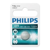 Pile Oxyde d'Argent SR54 Philips 389/00B