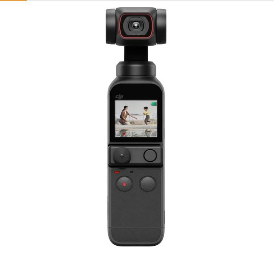 Stabilisierte Kamera DJI Pocket 2 Schwarz - Sportkamera Stabilisierte Kamera DJI Pocket 2 Schwarz - Sportkamera