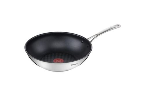 Poêle wok Tefal Ever Cook H8101914 28 cm Argent et Noir