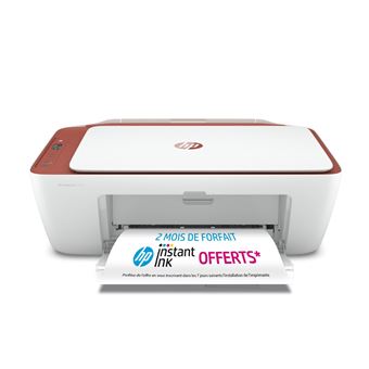 HP DeskJet 2710e Imprimante tout-en-un Jet d'encre couleur Copie Scan - 6  mois d'Instant ink inclus avec HP+ - HP