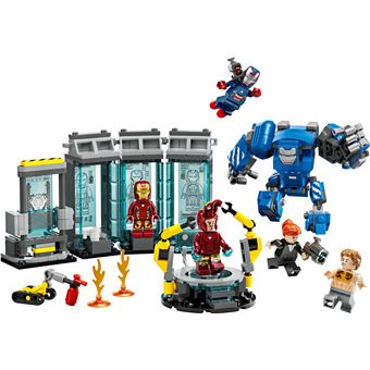 LEGO® Super Heroes 76315 Le laboratoire d’Iron Man : la salle des armures