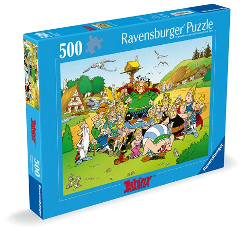 Puzzle 500 pièces Astérix et Obélix : Astérix au village Ravensburger France - vue 8
