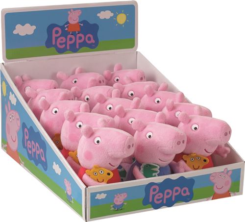 Ty - Peppa pig - Peppa le cochon - Peluche Fantasía - 28 cm - Modèle  aléatoire : : Jeux et Jouets