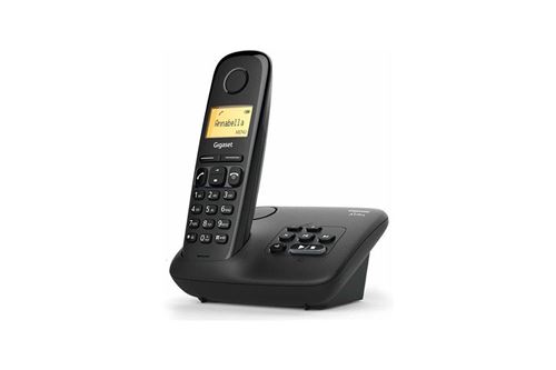 Gigaset AL170A - Téléphone sans fil - système de répondeur avec ID d'appelant - ECO DECT\GAP - noir État correct - Gigaset reconditionné disponible sur Fnac