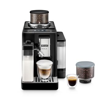 Delonghi - machine à expresso avec broyeur pour Café en grains et moulu  1450W gris noir - Expresso - Cafetière - Rue du Commerce