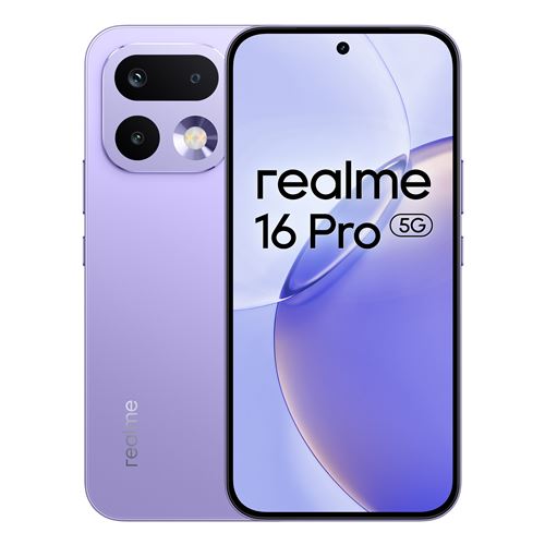 Smartphone Realme 16 Pro 6 78 5G Nano SIM - vue 1