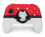 Manette Nintendo Switch Power A PokéBall Sans fil Blanc