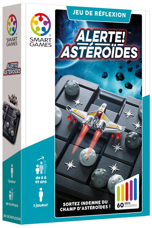 SmartGames - Alerte! Asteroides (60 opdrachten) - FR