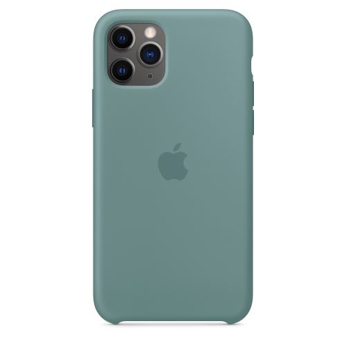 Coque en silicone Vert cactus Apple pour iPhone 11 Pro