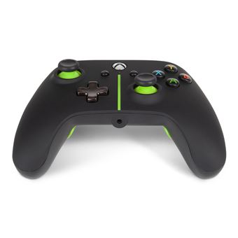 Manette filaire Power A pour Xbox One Vert