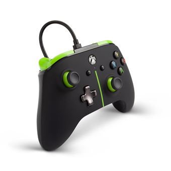 Manette filaire Power A pour Xbox One Vert