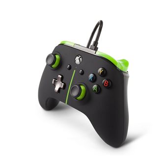 Manette filaire Power A pour Xbox One Vert