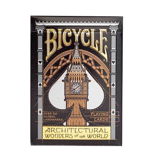 Jeu de cartes Bicycle Ultimates Architectural Wonders of the World