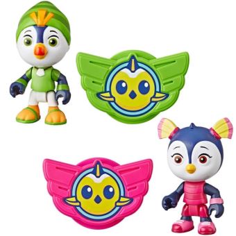 Figurine articulée et son aileron Top Wing 7 cm modèle aléatoire