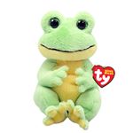 Peluche TY Beanie Bellies Snapper La Grenouille Vert et Jaune