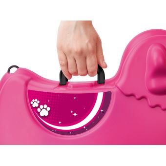 Porteur enfant Big Bobby Valise Chien Rose