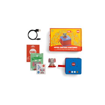 Conteuse Faba Conteuse enfant Starter Set Bleu et Rouge