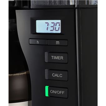 Cafetière Melitta Look V Timer 1025-08 1080 W Noir et gris