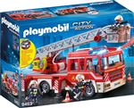 Playmobil City Action Les pompiers 9463 Camion de pompiers avec échelle pivotante
