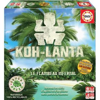 Koh Lanta - Jeu de société - Vert et bleu - 2 joueurs et plus - Dès 8 ans - 1