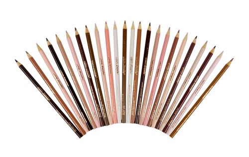 Set de 24 crayons de couleur Goliath Crayola Colours of the World - Dessin  et coloriage enfant - Achat & prix